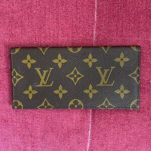 1960's Vintage Louis Vuitton Brown Multi Leather Wallet